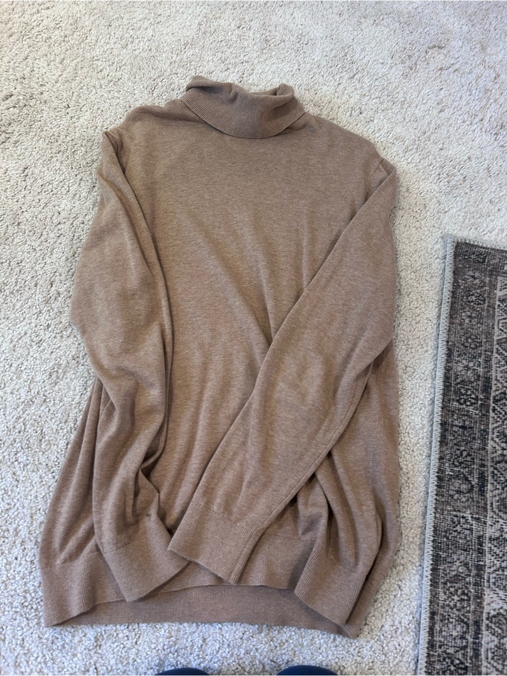 H&M Women's Taupe Turtleneck Sweater